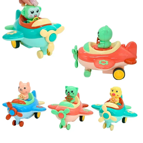 Машинка із заводним механізмом, рухливі елементи, гумові шини