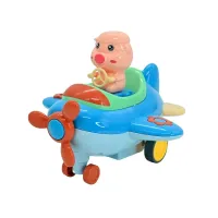 Машинка із заводним механізмом, рухливі елементи, гумові шини