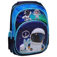 Рюкзак із принтом, пластикова вставка, регульовані лямки, 3 відділення, C65524 (В асортименті)