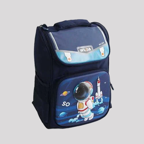 Рюкзак, пластикова вставка, регульовані лямки, світловідбивні елементи, 2 відділення, C65140 (В асортименті)