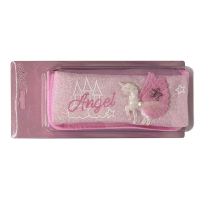 Пенал-косметичка Єдиноріг-крила, 2 змійки, 6x30 см (В асортименті)