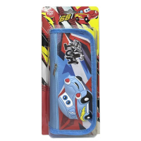 Пенал-косметичка Силіконовий-Тачки, 2 змійки, 8x24 см (В асортименті)