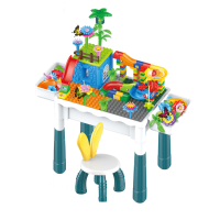 Столик з конструктором, HX839-84A, стільчик, 148 деталей