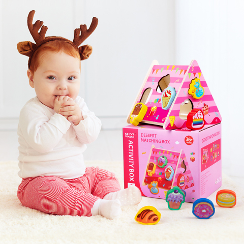 Куб логічний сортер, 8 фігурок (В асортименті)