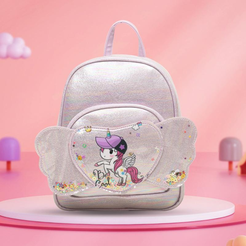 Рюкзак із єдинорогом, на 1 відділення, 24x20x8 см, C62917 (В асортименті)