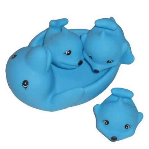 Тварина пищалка, 4 шт., в сітці, 11x9x8 см (В асортименті)