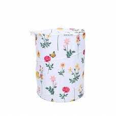 Кошик для іграшок діам.40см, висота 52см, кришка, 2 ручки, мікс видів, у пакеті, 43-43-2см /50/