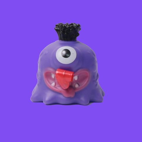 Фігурка антистрес, монстр, 8 см, рухлива деталь, пискавка, FG231109010Q (В асортименті)