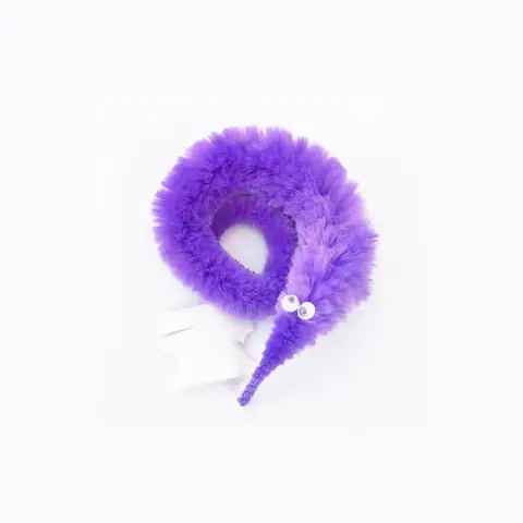 Гра черв’як, 23 см, антистрес, пухнастик, 6 кольорів, 16.5x12x2 см