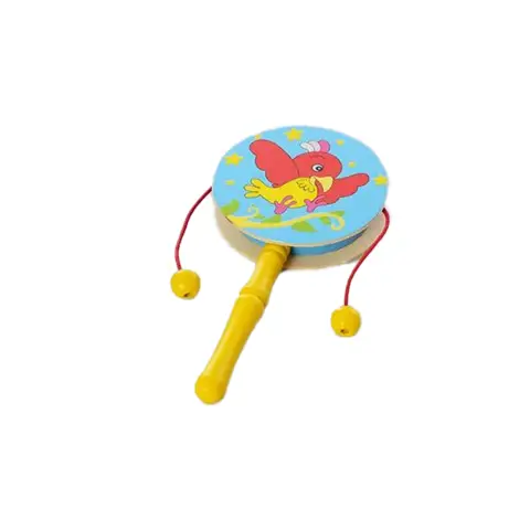 Деревянная игрушка Погремушка, 15x7x1.5 см (в ассортименте)