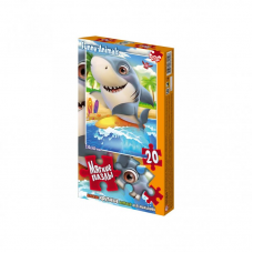 Пазли 20 ел. м'які  Danko Toys мікс видів (S20-09-01,02,03,04...16)