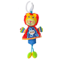 Підвіска на коляску плюшева, шуршить, брязкальце, 16x6.5x5 см (В асортименті)