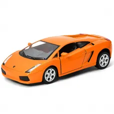 Модель легкова LAMBORGHINI GALLARDO 5'' KT5098W метал.інерц.відкр.дв.4кол. кор./96/