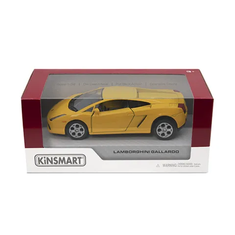 Металева інерційна легкова модель Lamborghini Gallardo 5", відкриваються двері (В асортименті)
