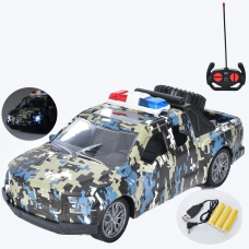 Джип на радіокеруванні акум, USB, 23см, світло, гум.кол, на бат-ці, в коробці, 27-11-19,5см Мікс