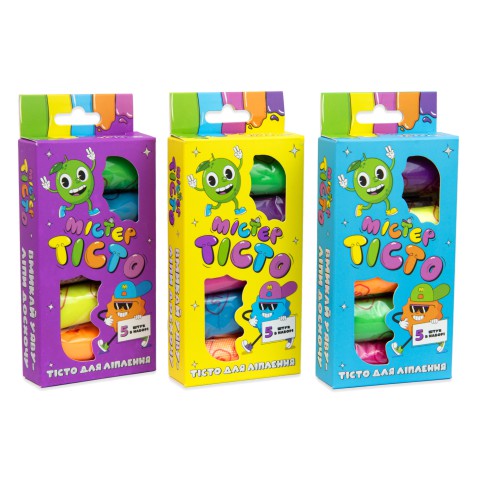 Набір для творчості Містер тісто, 5 шт., Strateg