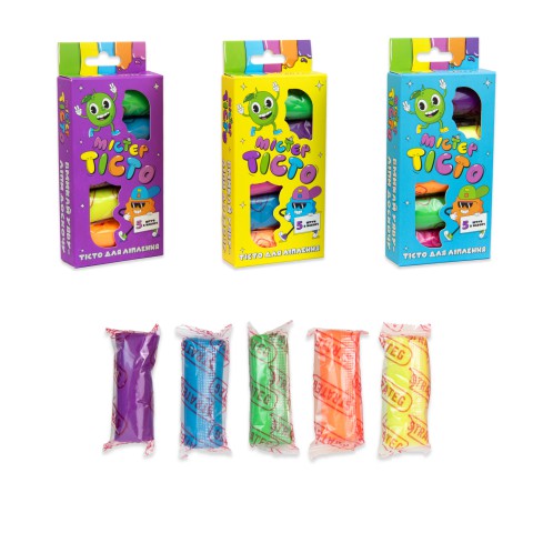 Набір для творчості Містер тісто, 5 шт., Strateg