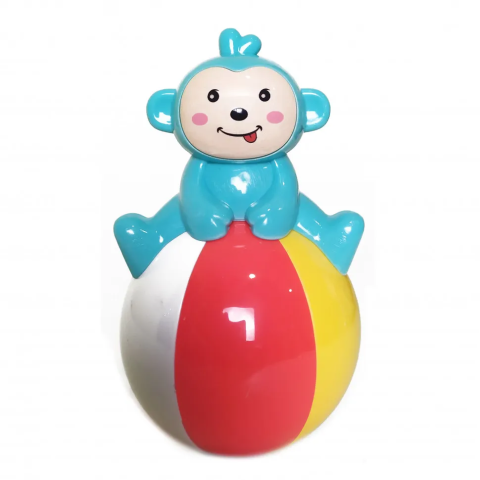 Неваляшка тварини, 13 см, звук, 12x16x8 см (В асортименті)