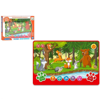 Планшет навчальний, музичні звуки (українською), на батарейках, SK0036ABC