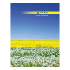 Книга обліку 96 арк/кліт.оф.(тв. лам. обл), А4