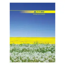 Книга учета, А4, 96 листов, клетка, офсет, твердая ламинированная обложка