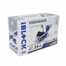 Конструктор Kids hits IBLOCK JUNIOR 6видів,25-30дет.ПОЛІЦІЯ ,р-р кор. 12*5*8см /72/ в кор. 31,4*21,4*8,5 см