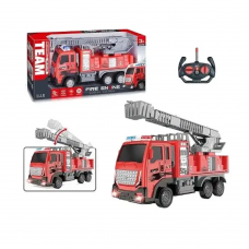 Техніка на радіокеруванні MD168-3A/169-1A бетонозмішувач/пожежна акум.USB.світ.в.кор.31*9,2*15,6 Мікс 