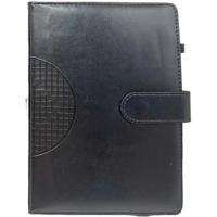 Блокнот, на магніті, А5, 100 аркушів, шкірозамінник Орнамент, 80 г/м², клітинка (В асортименті)