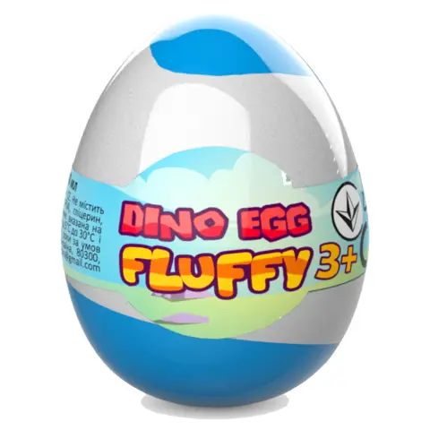 Игрушка-антистресс UA Fluffy Egg Color Magic, TM Lovin, Окто, 40 мл