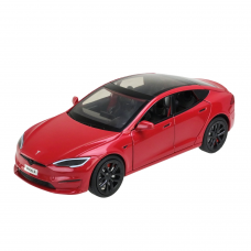 Машина мет. АВТОПРОМ 1:24,5 кольорів, із зарядною станцією, батар, світ., звук, двері відкр., в кор.29*16*12,6см /12/
