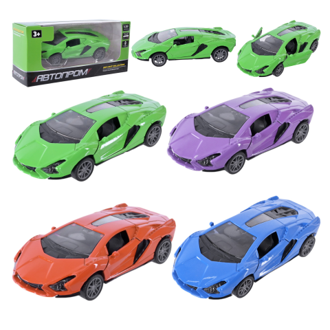 Металева автомодель Автопром 1:43, відкриваються двері AP4395 (В асортименті)