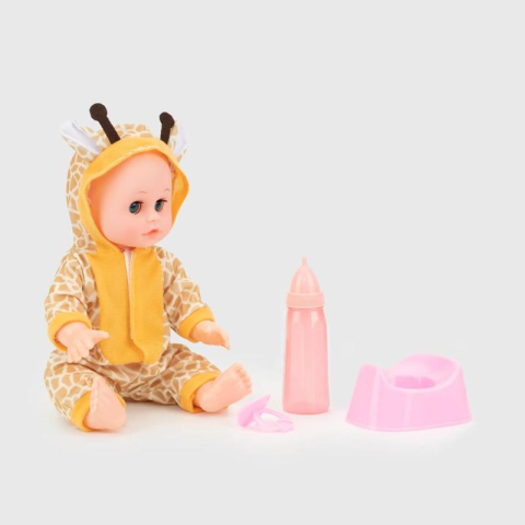 Пупс функціональний, з аксесуарами, музичний