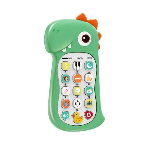Телефон Динозаврик, англ. озвучка, звуки, 999-4 (В асортименті)