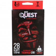 Карткова квест-гра "BEST QUEST" укр (32) Danko Toys