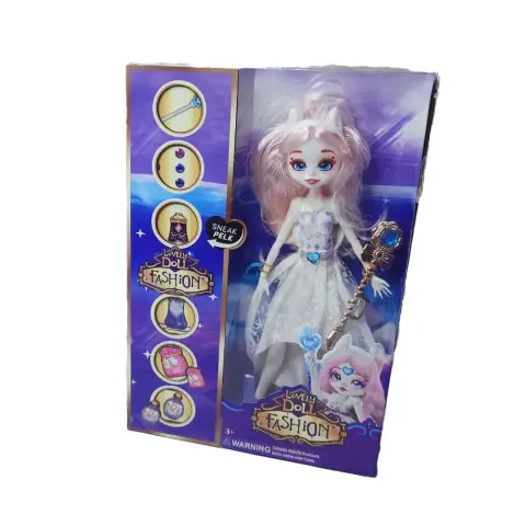 Лялька, 26 см, шарнірна, чарівна паличка, наліпки (В асортименті)