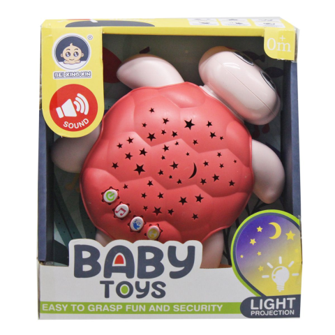 Нічник черепаха, інтерактивний, проєктор зоряного неба (В асортименті)