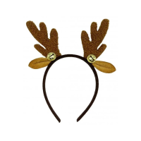 Обідок на голову Ріжки та вушка з дзвіночком