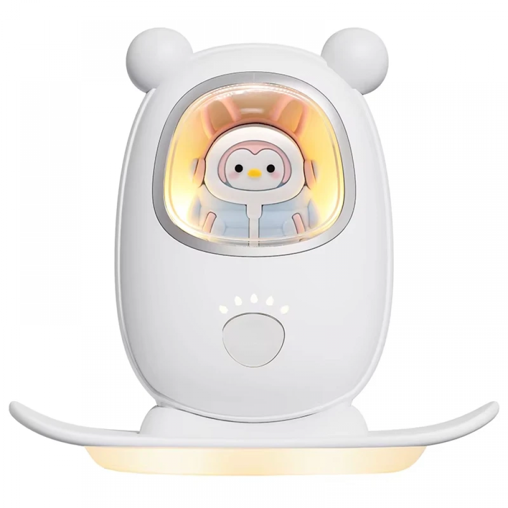 Портативний ЗП Power Bank GXZ-N6 2in1 з обігрівачем для рук 6800 mAh White