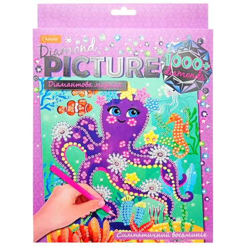 Набір для творчості серія Діамантова мозаїка (В асортименті)