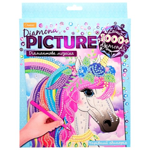 Набір для творчості серія Діамантова мозаїка (В асортименті)