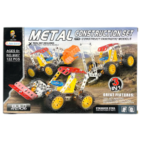 Конструктор Металевий Спецтехніка, 122 елементи, (В асортименті)