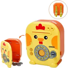 Банковский терминал Labubu, 21x19x10 см, сейф, звук, свет, YY-47M-F-G-H