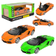 Машина мет. АВТОПРОМ 1:24 Lamborghini,бат,свет,зв,отк.дв,кап,баг.,кор. 24*10*13см /12-2/