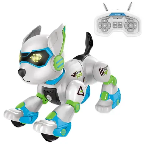 Собака Робопес, 2.4G, 25 см, сенсор, музика, звук англ., танцює, USB, K101 (В асортименті)
