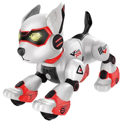 Собака Робопес, 2.4G, 25 см, сенсор, музика, звук англ., танцює, USB, K101 (В асортименті)