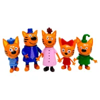 Набір героїв Три Кота, 5 героїв на листі, HT18232