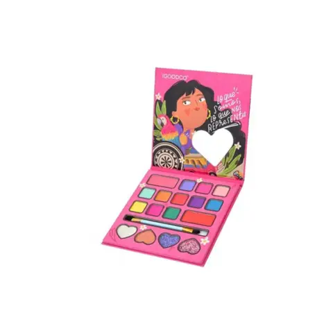 Косметика Тіні, палетка, 17 кольорів, дзеркало, пензлик (В асортименті)