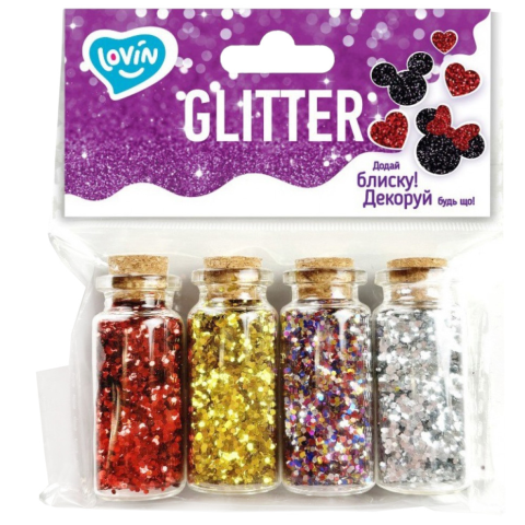 Набір з глітером для декорування TM Lovin ОКТО