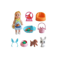 Лялька, 11.5 см, тварини, аксесуари (В асортименті)