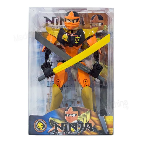 Герої Нінзяго, висота 22 см, тіло-конструктор, зброя